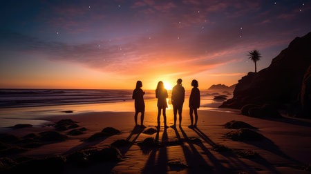 glow morning starの素材