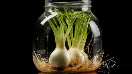 photograph salad onion isolatedの素材