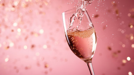 movement pink champagne backgroundの素材