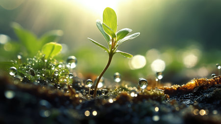 beauty plant sproutsの素材