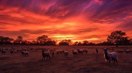 pink little goat farmの素材