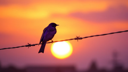 silhouette purple martinの素材