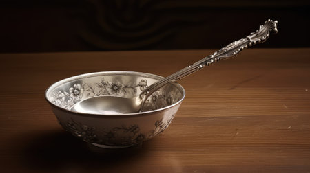 saucer silver flatwareの素材