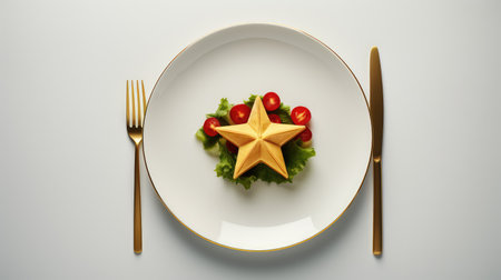 golden review starの素材