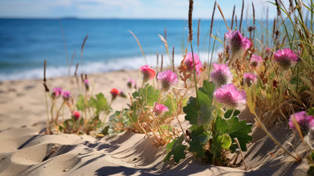 seagrass beach plantsの素材