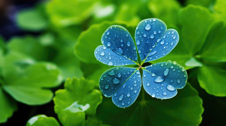 petals blue cloverの素材