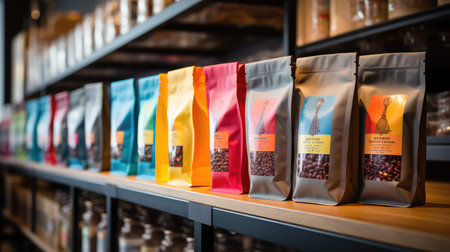 s bag of coffee beansの素材