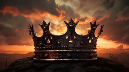 silhouette black crownの素材