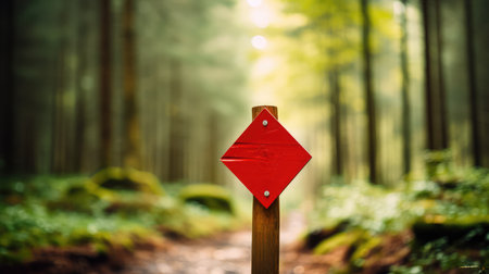 signpost arrow redの素材