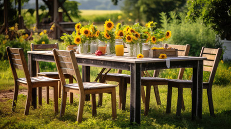 setting farm tableの素材