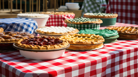 backdrop checkered table clothの素材