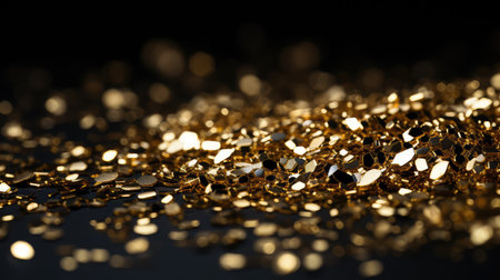 shimmer gold scatterの素材