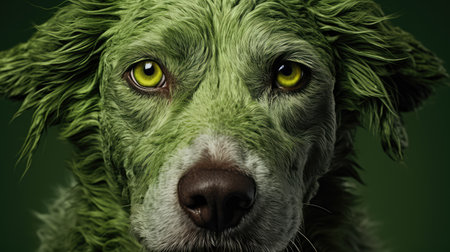 photo green dogsの素材