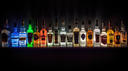 vodka liquor bottleの素材