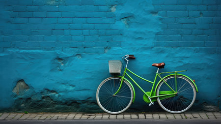 contrast green background blueの素材