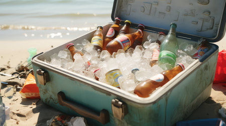 beer ice boxの素材