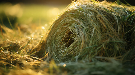 up green hayの素材