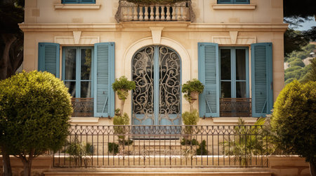 wrought house shuttersの素材