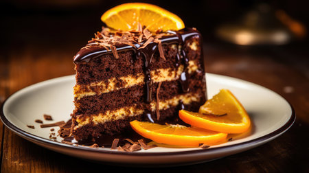 candied orange foodの素材