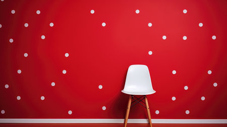 dots red wallpaperの素材