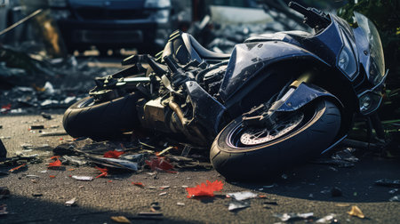 crash road accidentsの素材