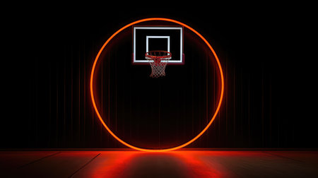 court basketball lines blackの素材