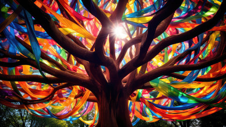 artwork tree mandalaの素材