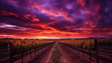 sky wine redの素材