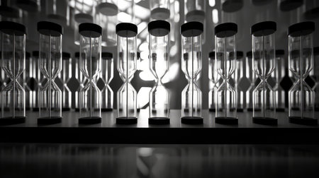 photo black alarm clockの素材