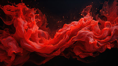 liquid abstract redの素材