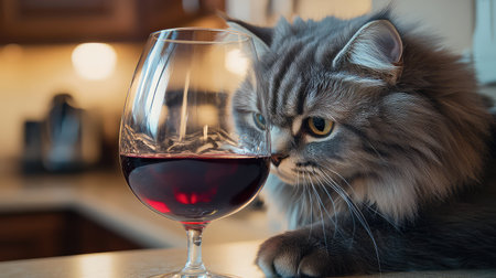 fluffy funny wineの素材