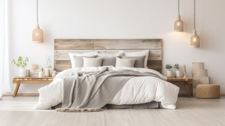 calming gray wood flooring
