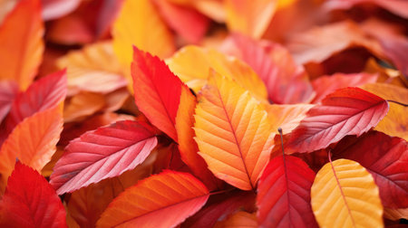 crimson cherry leafの素材