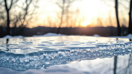 tabletop frozen glassの素材