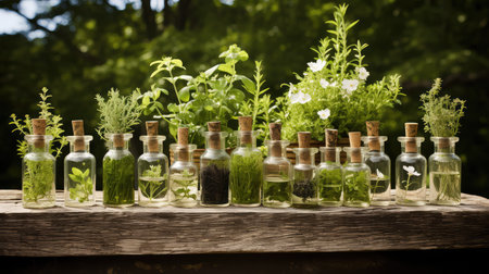 glass medical bottleの写真素材