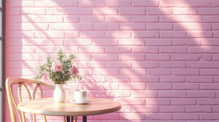 cafÃ© pink brickの素材
