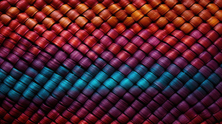 weave multicolor texture