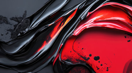 composition red black and grayの素材