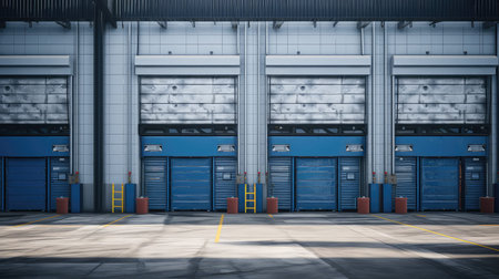 warehouse overhead doorの素材