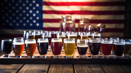 craft memorial day beerの素材