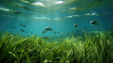 currents underwater plantsの素材