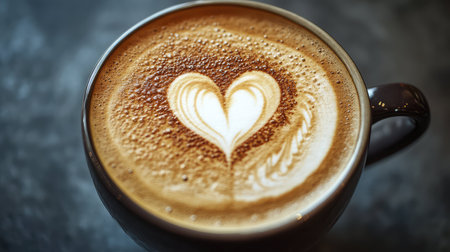 foam coffee latte textureの写真素材