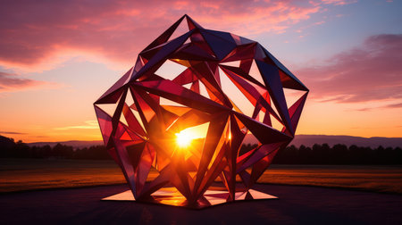 metal summer geometricの素材