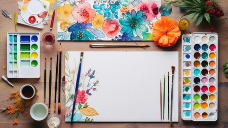artistic design beautiful flatlay top viewの写真素材