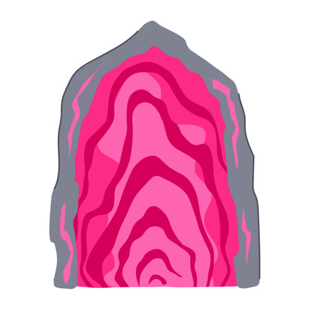 adventure magic door portal cartoon vector illustrationのイラスト素材