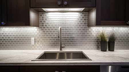 contrast white square tileの素材