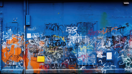 urban colors paint blueの素材