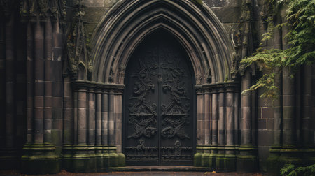 cathedral dark doorの素材