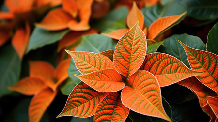 nature orange trianglesの素材