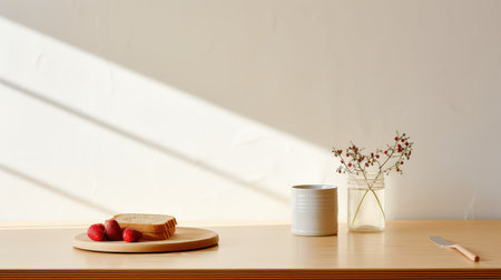 plate white wood table topの素材